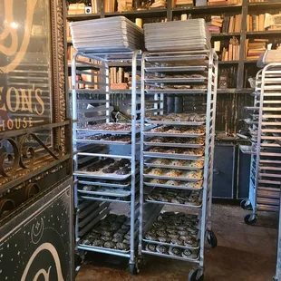 Entrance into the bakery