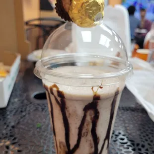 Ferrero Rocher milkshake