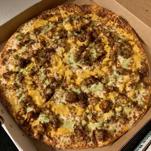 Gobi Manchurian Pizza.