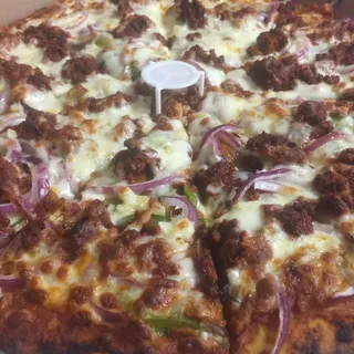 Masala Lamb Pizza