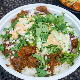 Lamb Curry Rice Bowl
