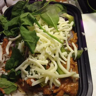 Butter Chicken Rice Bowl