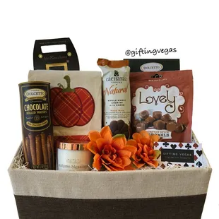 Fall themed Gift Basket