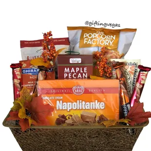 Fall themed Gift Basket