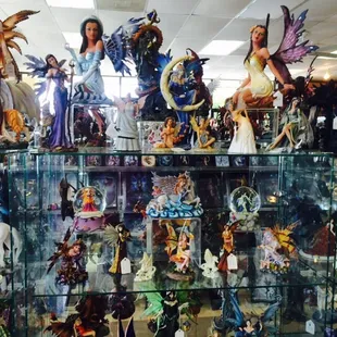 Huge fairy collection.