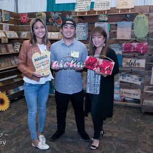 Owners of Gifts By The Sea Nikki, Shane ,Teri