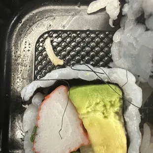 Hairy sushi