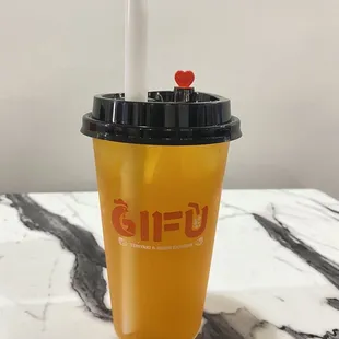 Passion fruit green tea