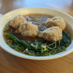 Signature wonton noodle soup
