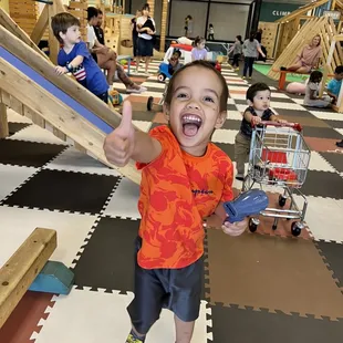 Child approved! We love coming to Giggles even if it gets a bit crowded