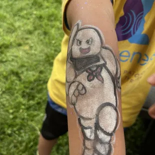 Staypuff man after a couple of hours in a jumpy.