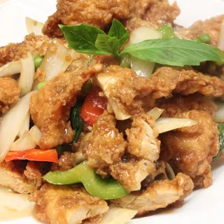 Crispy Chicken Basil
