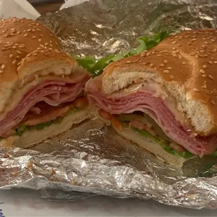 Italian sub. Toasted with everything but hots. In my personal opinion I like the Mambo Italian more.