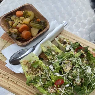 soulful tacos + soup of the day