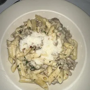 Rigatoni Pulcinella gf