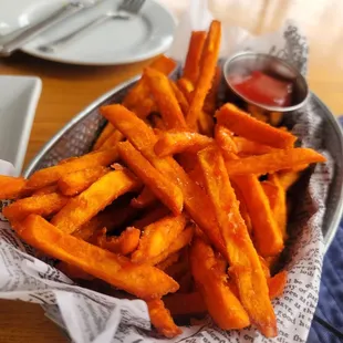 Sweet Potato Fries Close-up