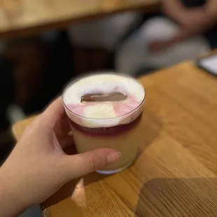 Waitress recommended drink