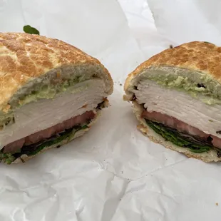 Turkey Avocado Smash Sandwich