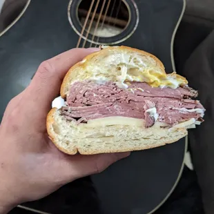 Hot Pastrami Sandwich