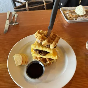 Waffle Sandwich