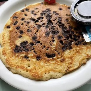 Chocolate chip pancakes