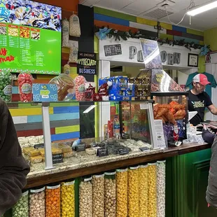 customers in a store