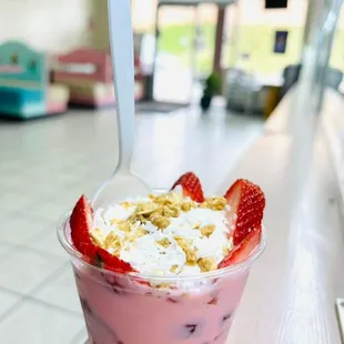 Strawberries and cream