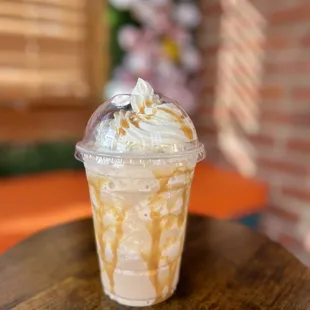 Caramel frappe