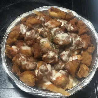 Buffalo Chicken Ranch Fries