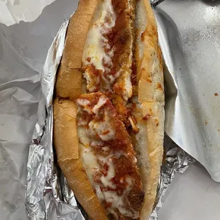 A great chicken parm not cheap with there meat