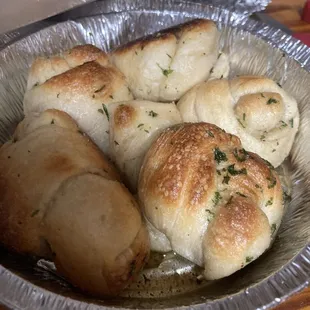 Delicious Garlic Knots