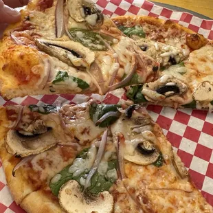 Pizza for One. Add as many toppings as you want.