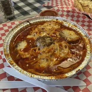 Spaghetti with Meatballs