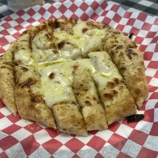Cheese sticks comes with small marinara, dipping sauce