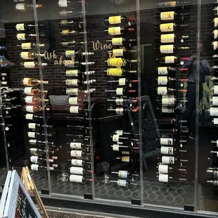 Large wine selections