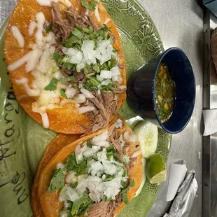 Birria tacos
