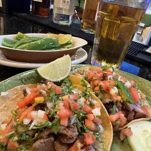 Mexican street tacos stk