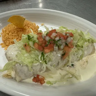 Chicken cheese iburrito