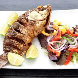 Whole Fried Tilapia