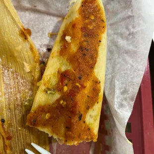 Tamales and tacos