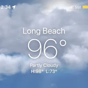 the weather in the sky