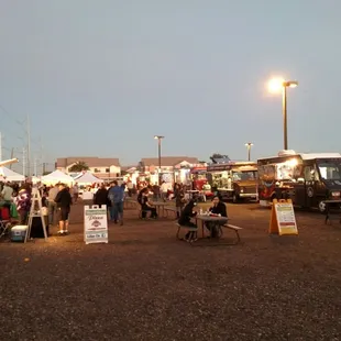 Came to the last night of the food trucks in Gilbert.