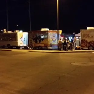 Food truck for days.