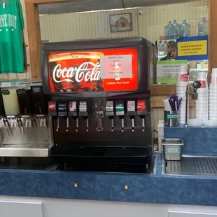 Lots of good drinks with free samples