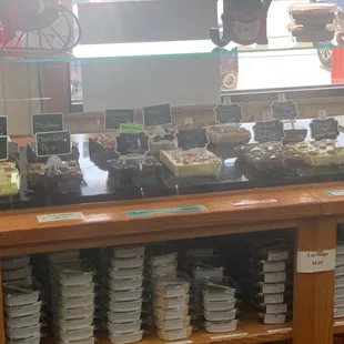 Great selection of handcrafted fudge