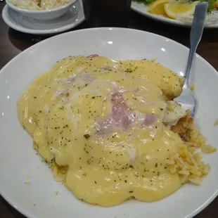 Chicken cordon bleu.... delicious