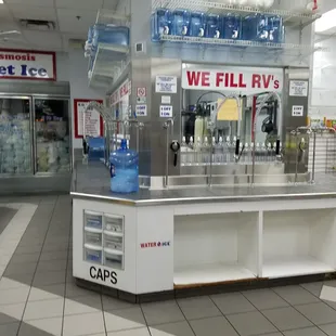 Water filling stations