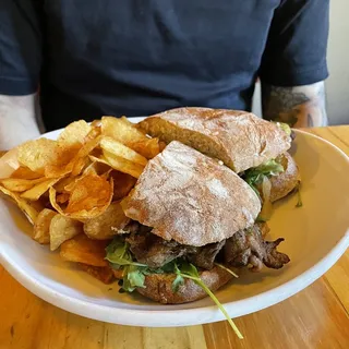 Chimichurri Steak Sandwich Lunch