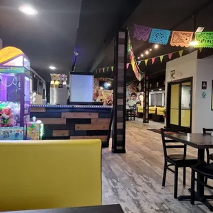 the interior of a restaurant