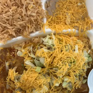 4. 2 Enchiladas Combo